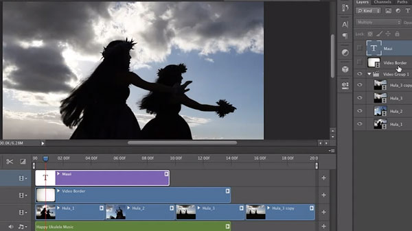 photoshop_CS6_Video_editing_timeline