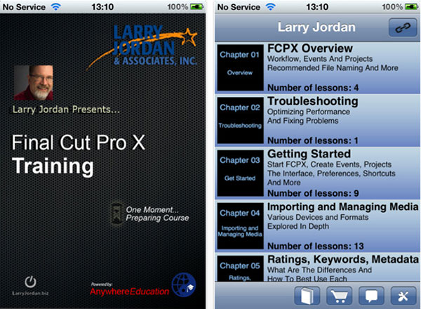 larry jordan iphone ipad app 3