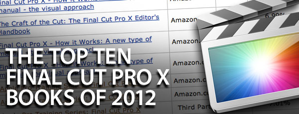 top ten fcpx books 2012