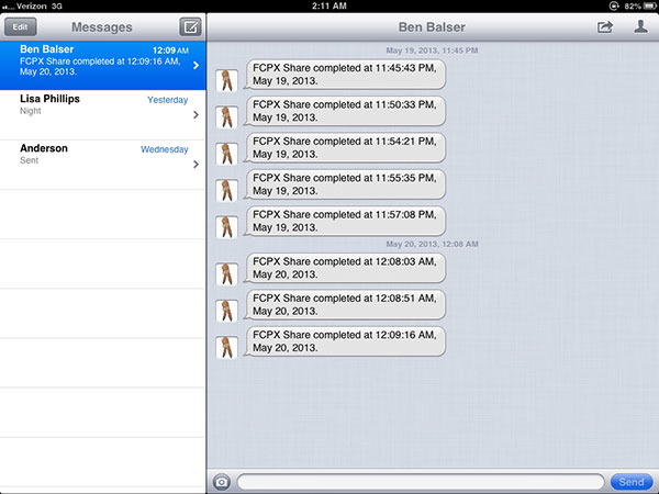 fcpx share imessage2