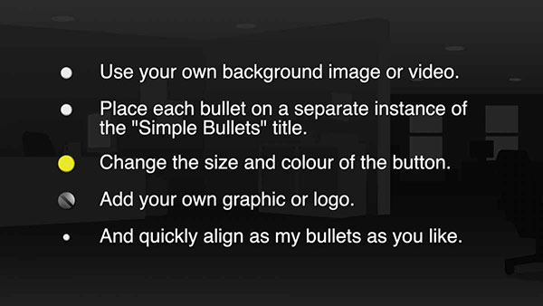 SimpleBullets