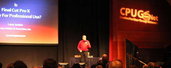 larry jordan FCPX supermeet 2013