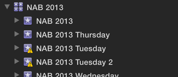 FCPX new libraries