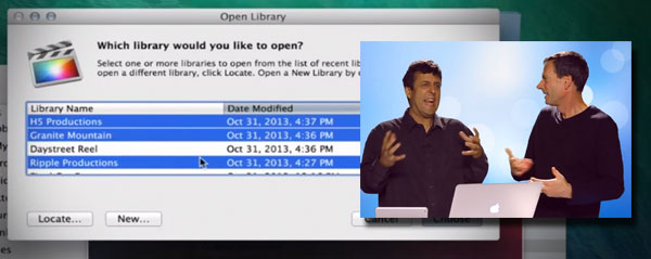 MBS Libraries FCPX 101 more
