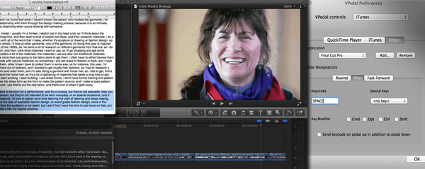 transcribing FCPX poster