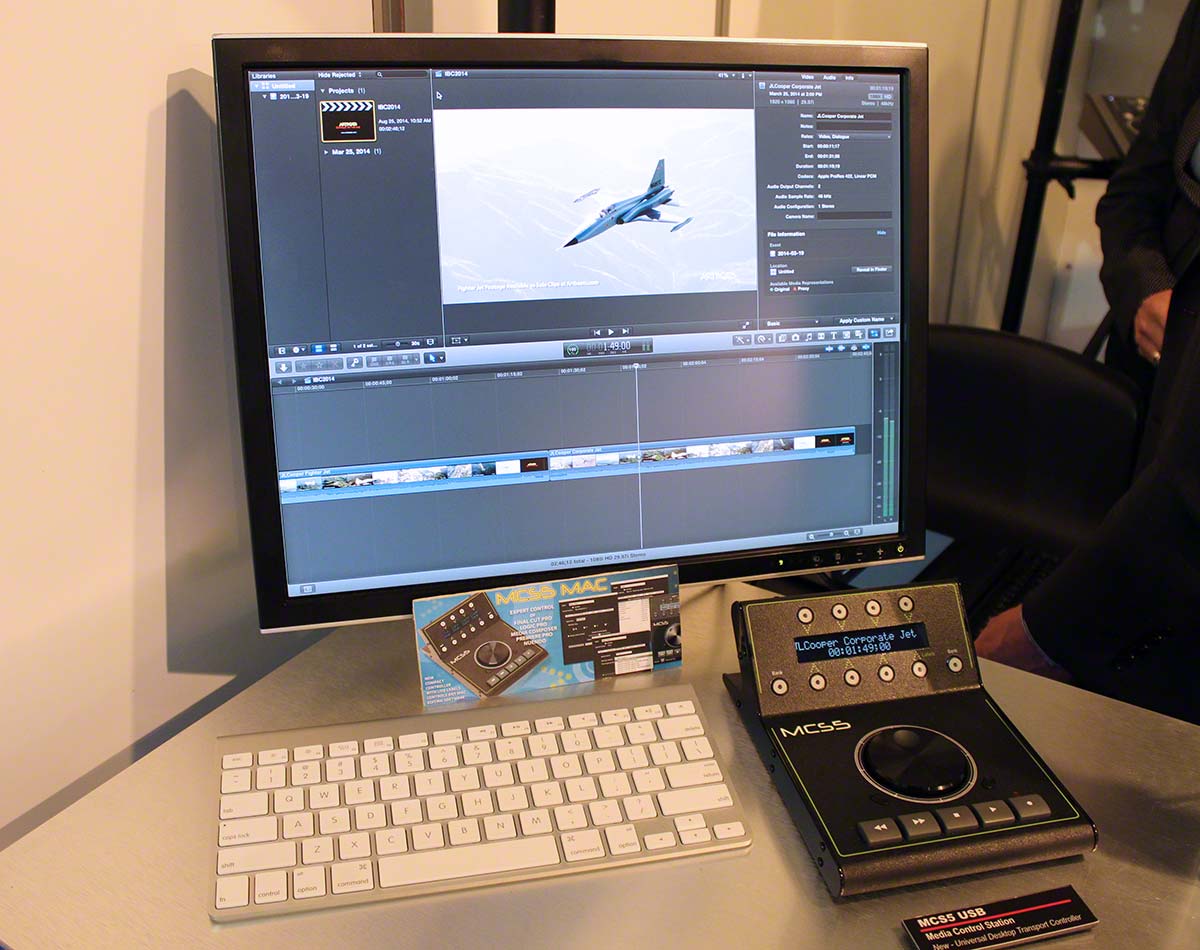 JLCooper MCS5 FCPX