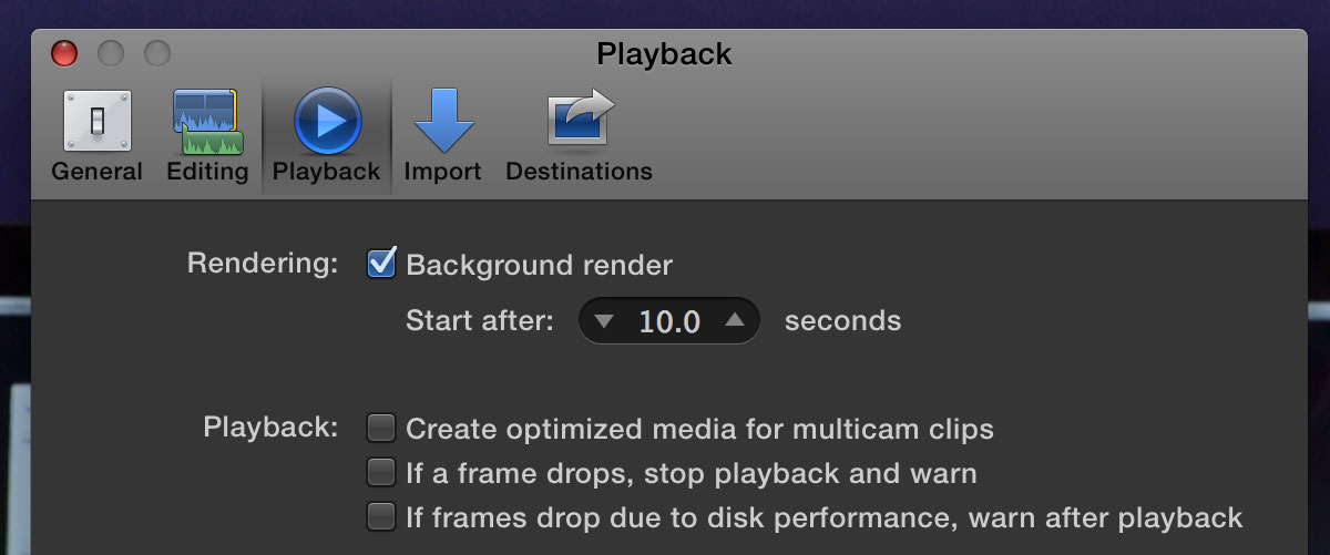 top ten fcpx pressure background render