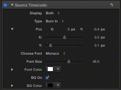 coremelt timecode freebie fcpx 2