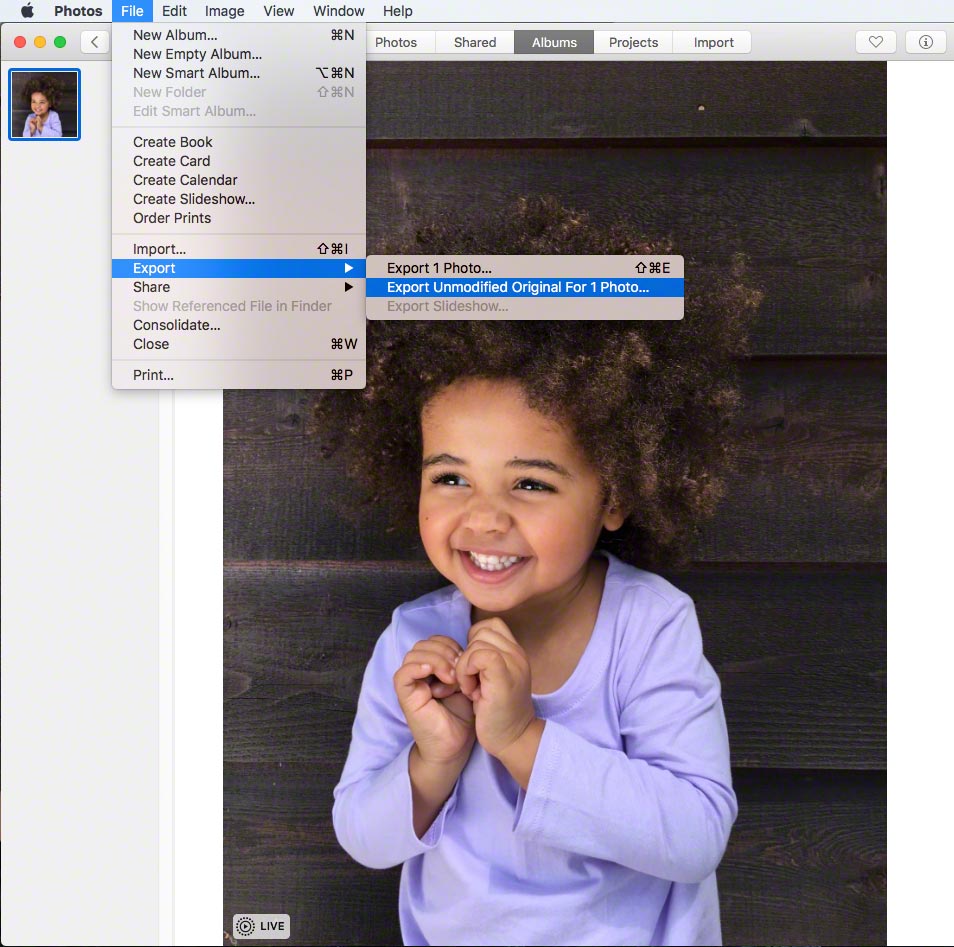 Live photo fcpx 1