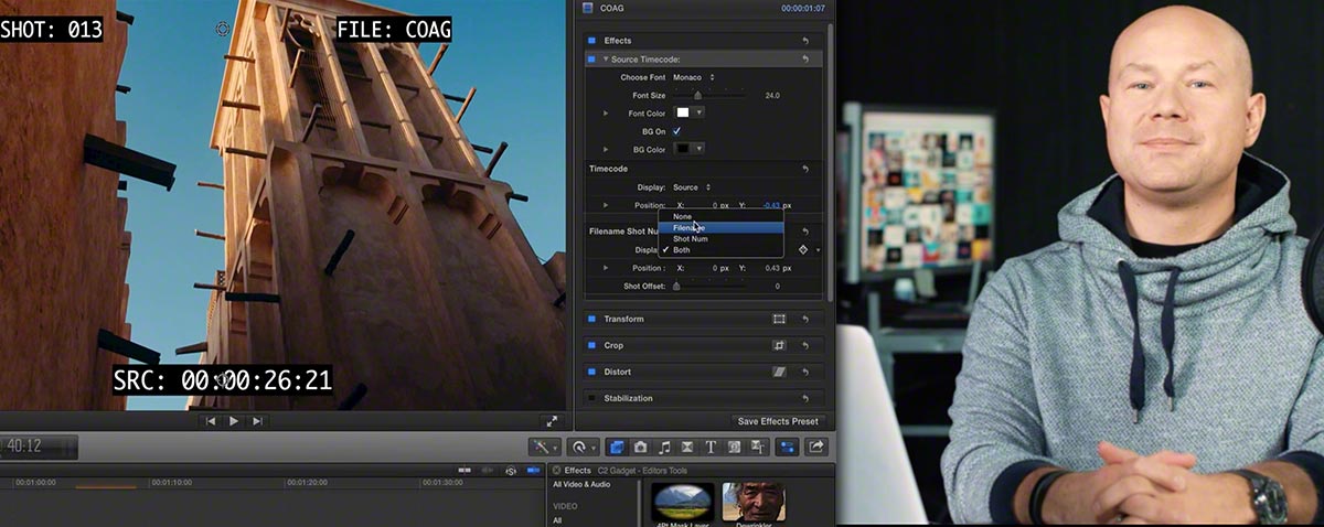 overlay morphcut