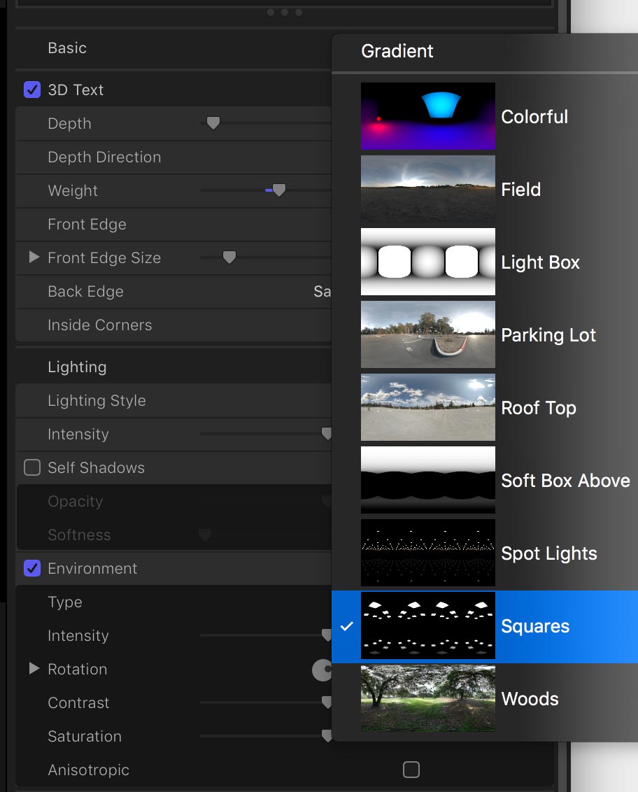 6 Rogue One Lighting Settings
