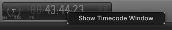 timecode fcpx 2