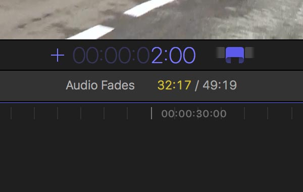 audio fades fcpx 05
