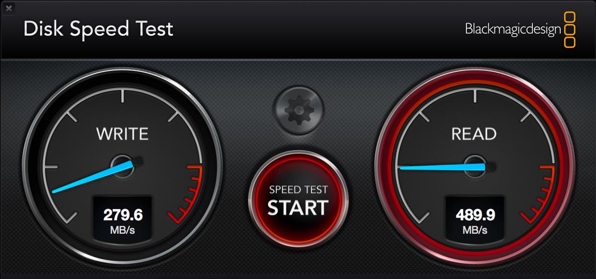 qnap nas test T3 USBC Gige1