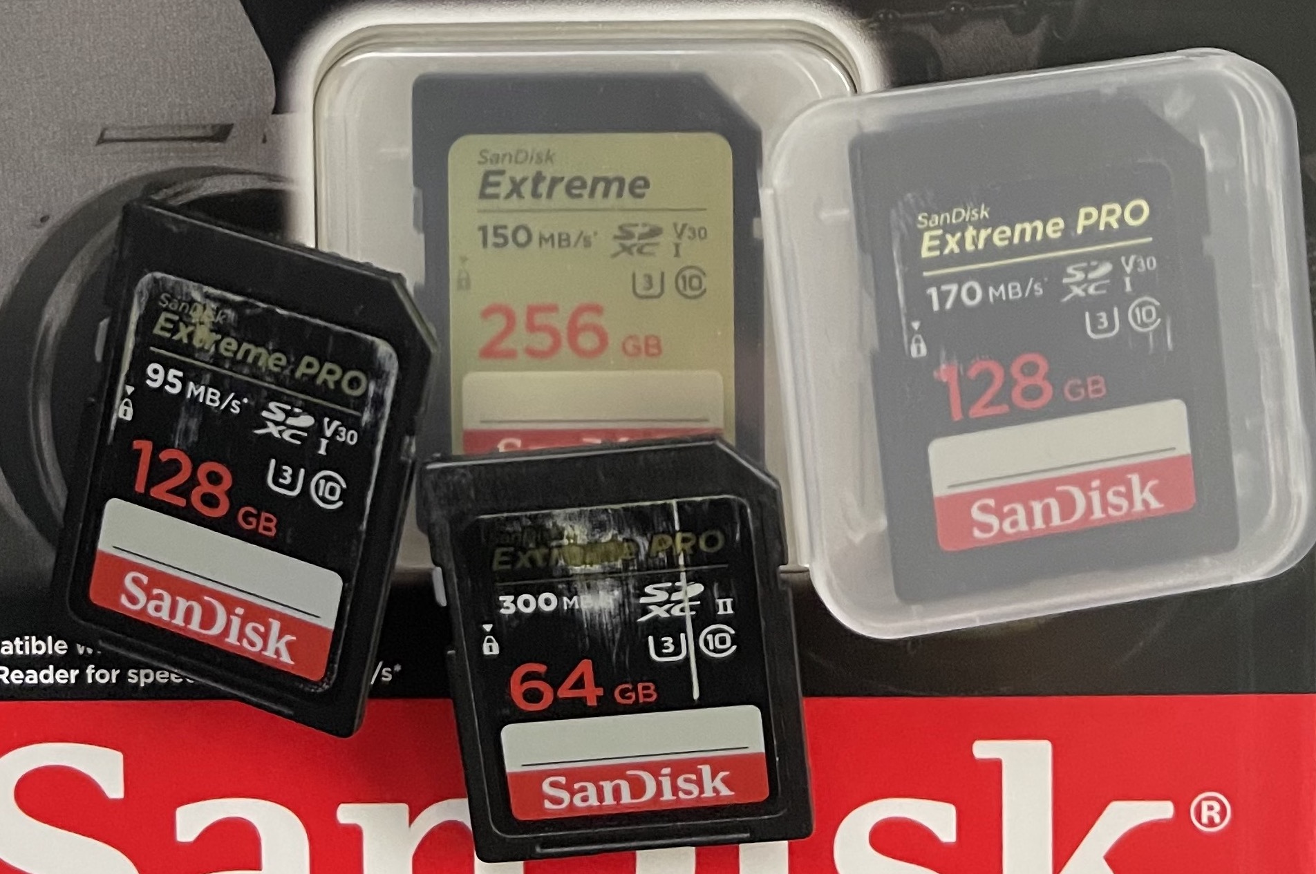 sd cards fcp